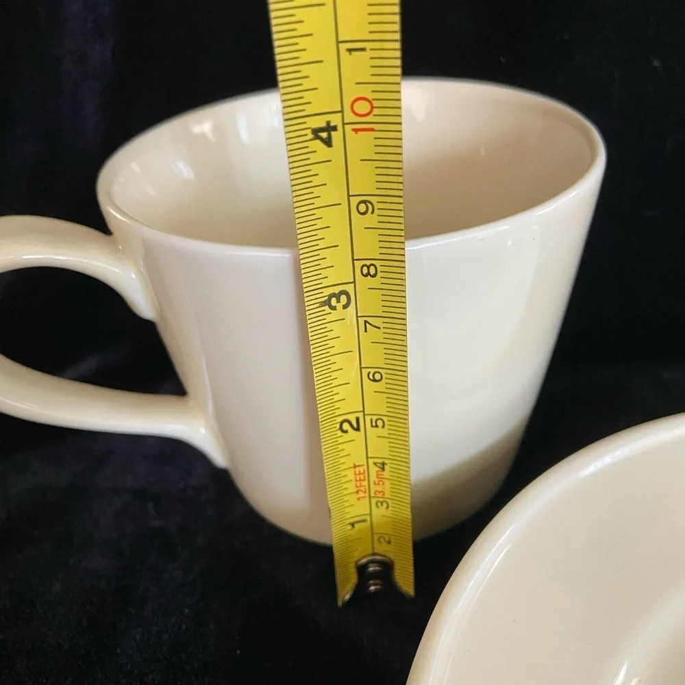 Set of 2 Margo Eva Zeisel by CRATE & BARREL MUGs No Saucers